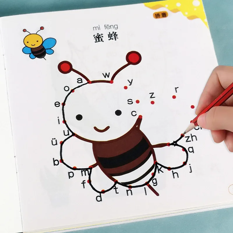 Children's Drawing Notebook, Introduction To Hand Drawn Graffiti, Enlightenment on Drawing with Dots and Lines