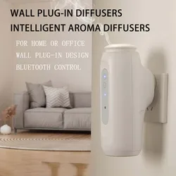 NAMSTE Waterless Essential Oil Diffuser Wall Plug Aroma Oil Diffuser Cool Mist Electric Scent Machine Smart Bluetooth For Home