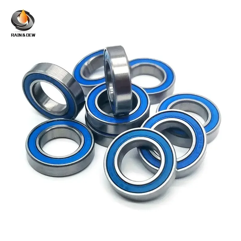 

10Pcs 12x21x5 6801RS Bearing ABEC-7 Thin Section 6801-2RS Ball Bearings 61801 RS 6801 2RS With Blue Sealed L-2112DD