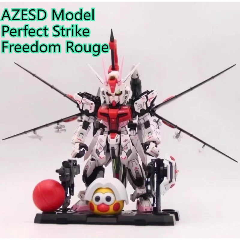 

New Product Anzhu Second Junior Brother Vengeful Birds Hg Mgsd Vivid Red Freedom Assault High-Quality Robot Model Gifts Toys