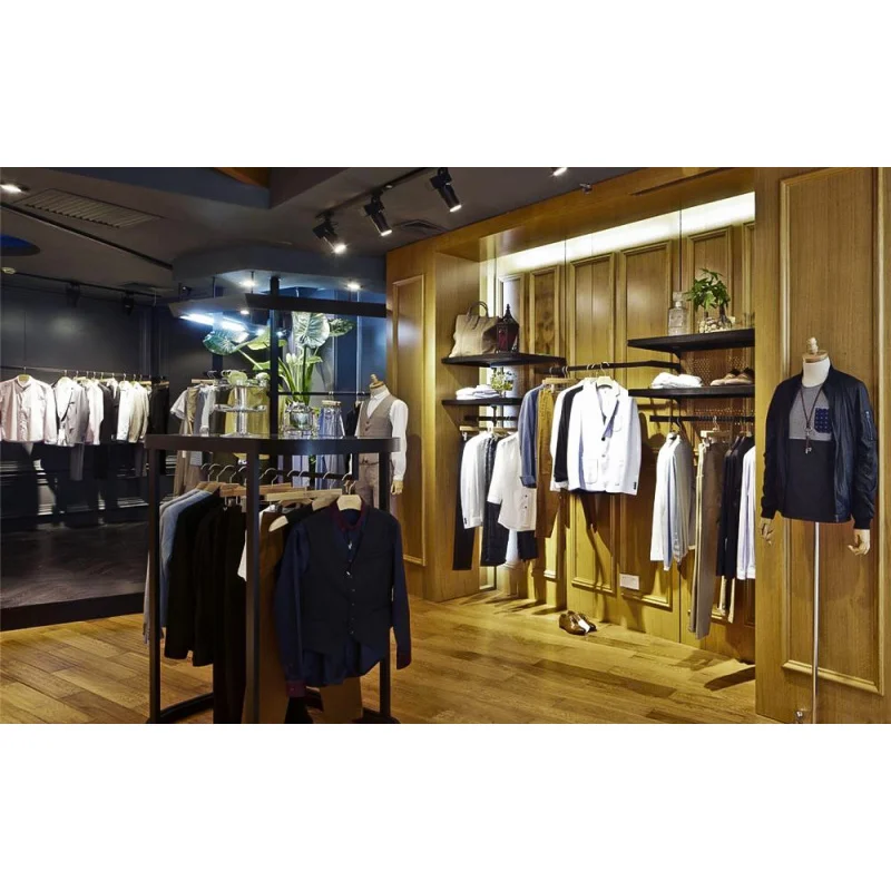 （customized）Customized Design Men Clothing Store Display Furniture Shop Decoration