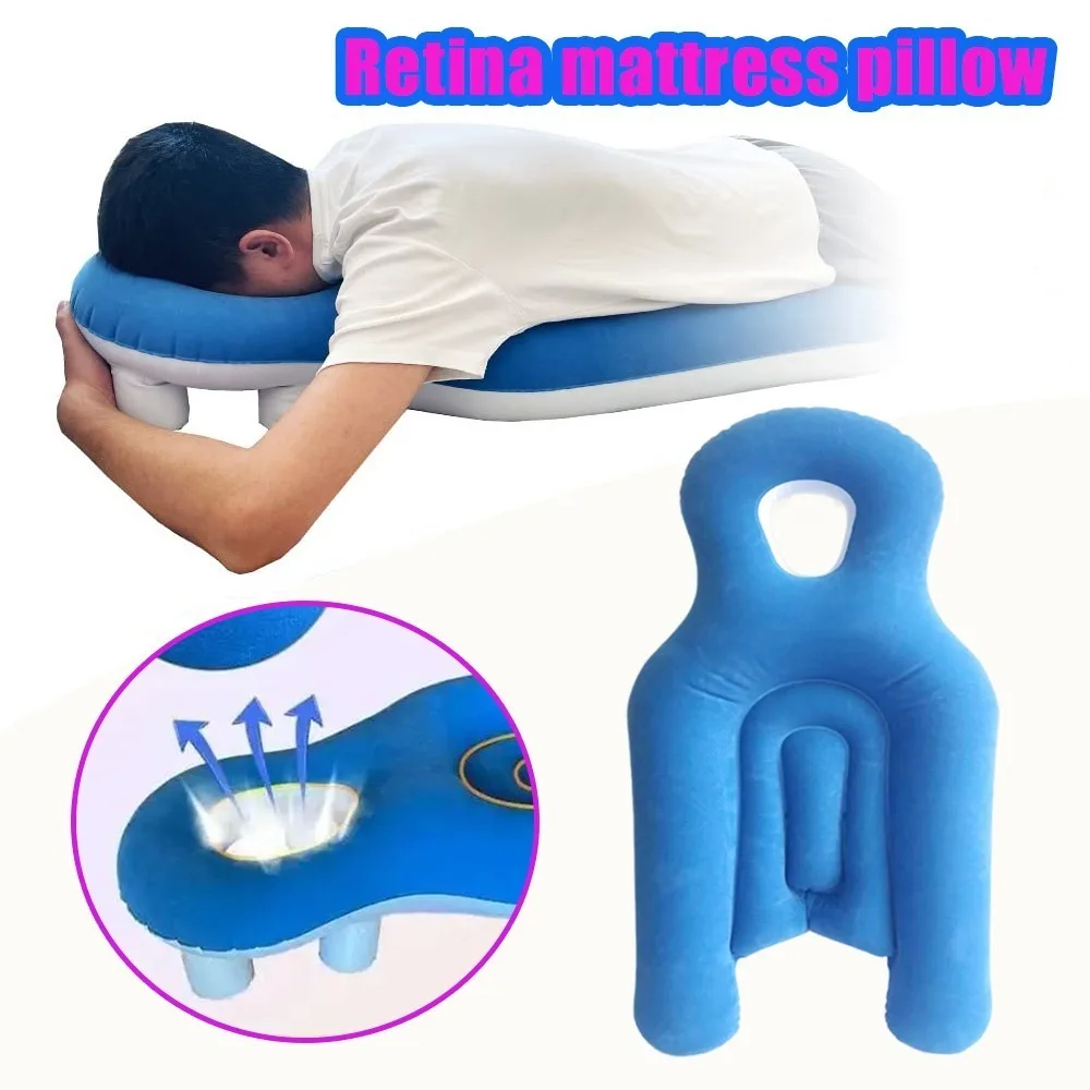 

Eye Surgery Pillow for Retinal Detachment & Vitrectomy Recovery Comfortable Face Down Bed Rest Pillow with Chest Support
