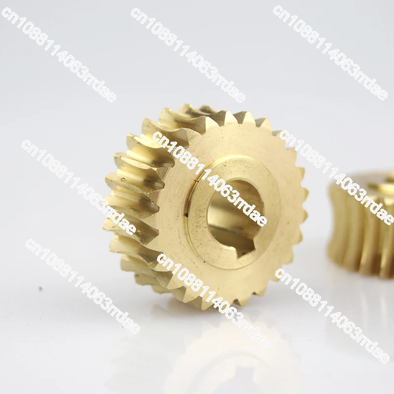 Torno de cobre Worm Gear, Desktop, Huawei Yongfeng, CJM250, 280, 320B, garfo e outros acessórios