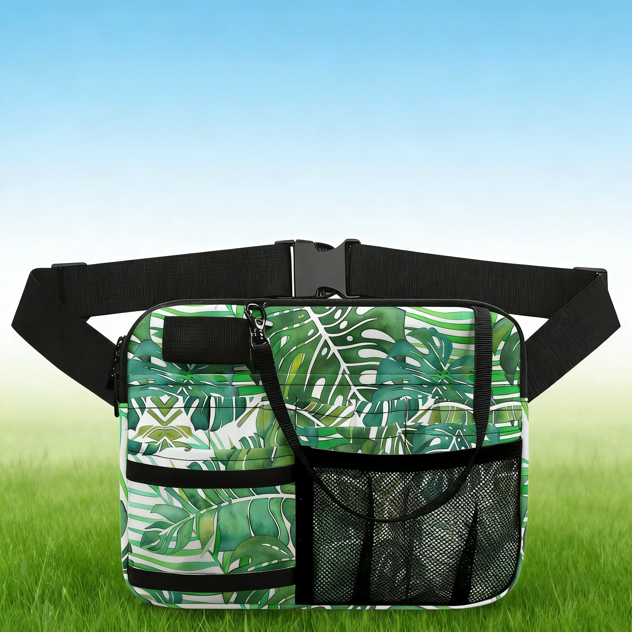 Vintage Style Waist Bag Classic Fanny Pack - usage example