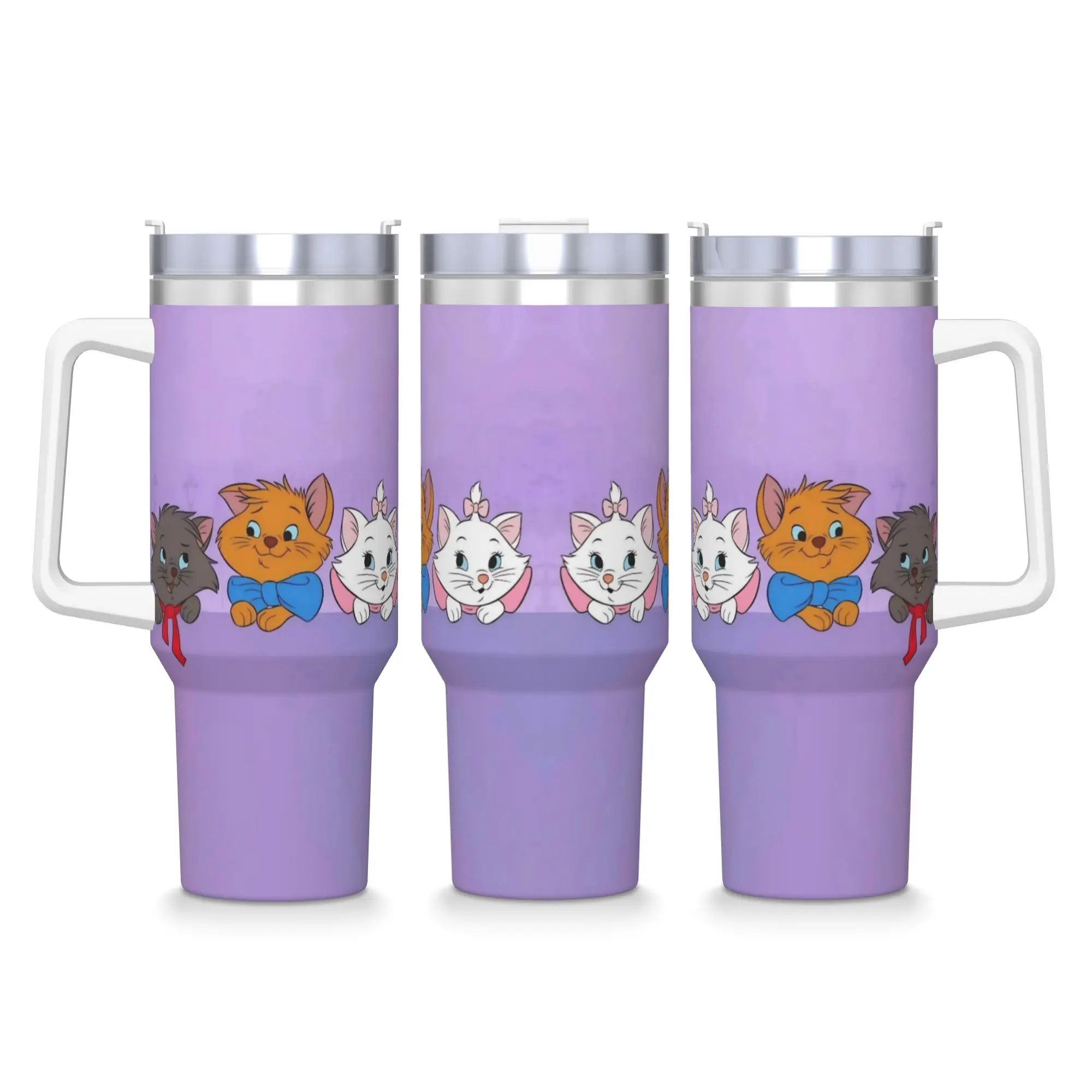 

Marie Cat мем стакан для горячих напитков бутылка для воды герметичная термокружка из нержавеющей стали на заказ кружки для вождения автомобиля