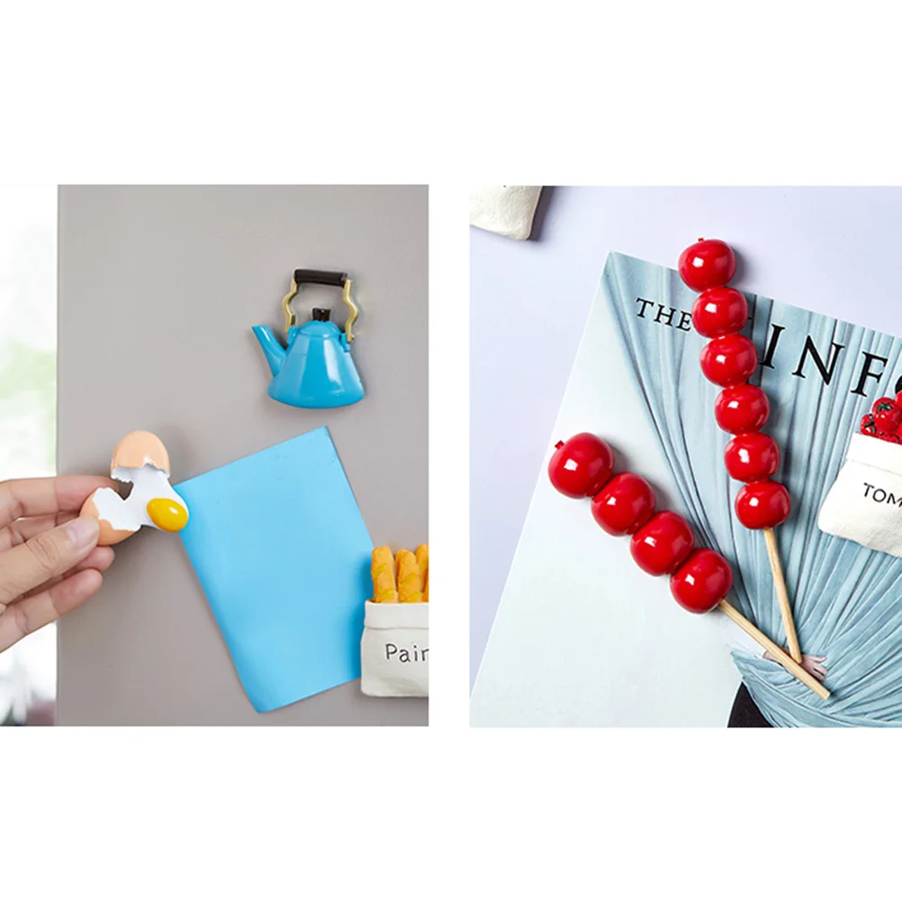 

Fridge Refrigerator Sticker Decoration nament Cute Design Adhesion Photo Holder Office Supply