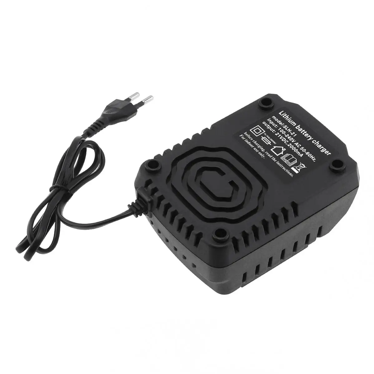 18V 21V 2A Lithium Battery Charger Portable High Power Smart Fast Charger for Electric Screwdriver Drill Power Tools Accessories