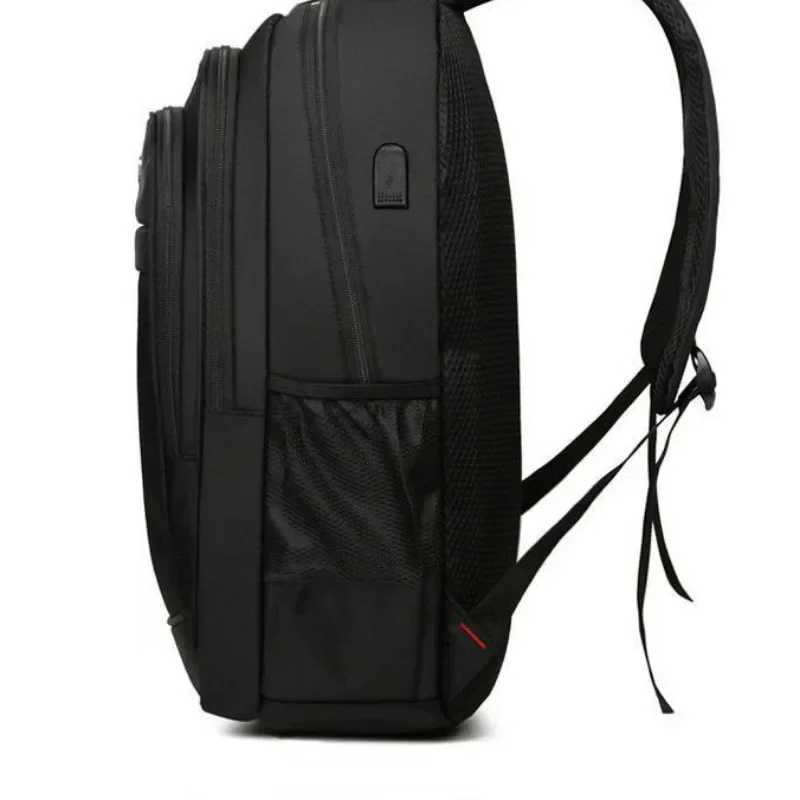 2023 New Men Backpack Business Unisex Computer Travel Bag Leisure Large Capacity Schoolbag Junior High  School