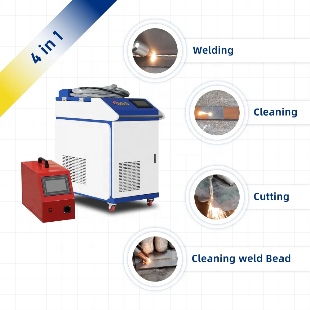 1000W 1500W 2000W Fiber Welding Machine Multi-Function Handheld