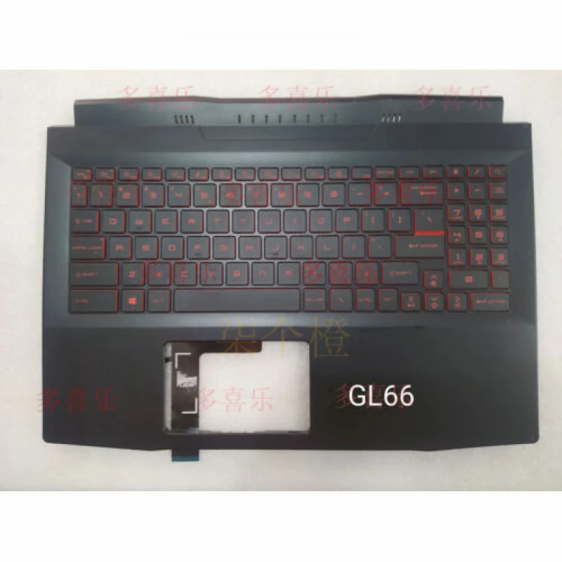 

QQ для MSI Pulse GL66 MS-1581 MS-1582 Упор для рук с клавиатурой с подсветкой