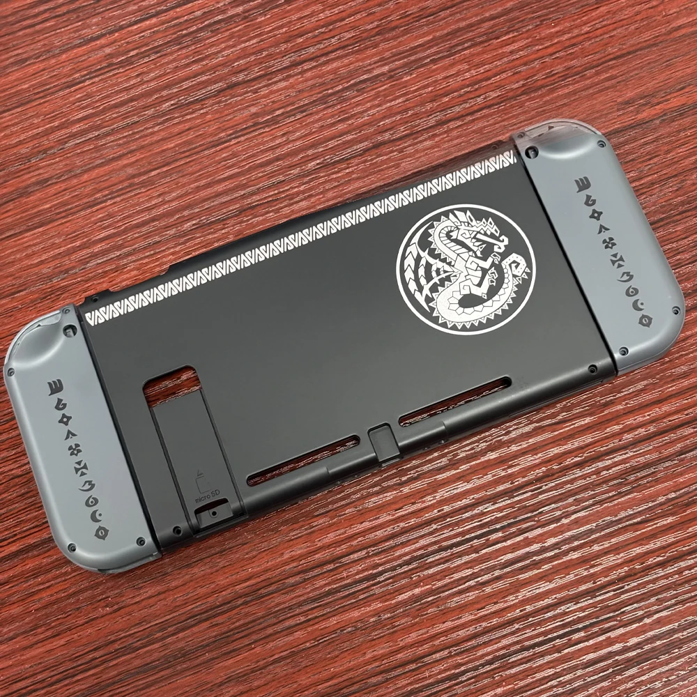 Joy-Con Limited Edition Replacement Shell for Nintendo Switch Housing Case DIY Front Back Shell for Monster Hunter XX Edition