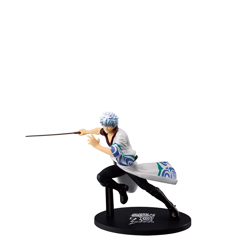 Genuine Brand New and Unopened Bandai Banpresto Sakata Gintoki Anime Action Figures Model Desktop Decoration Decoration Gift