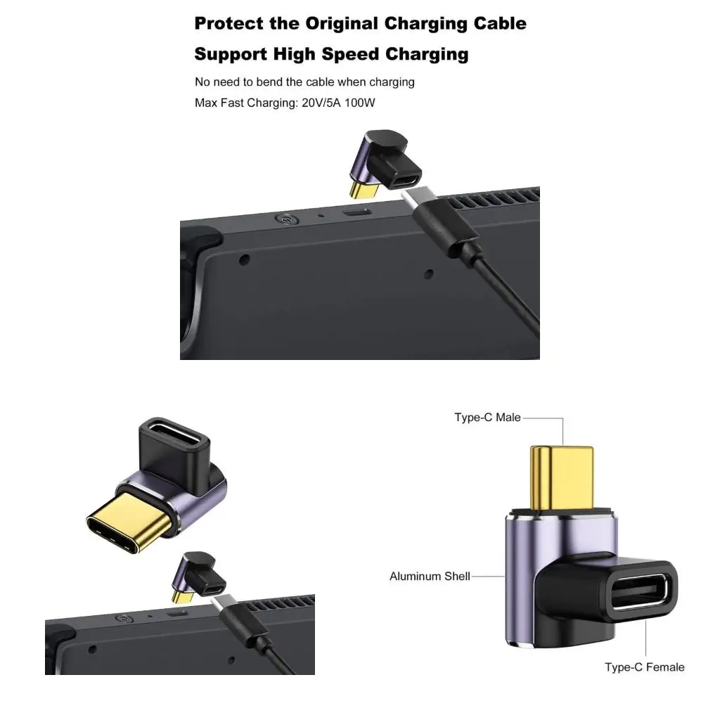 

40Gbps Extender PD 100W Fast Charging Adapter for Steam Deck