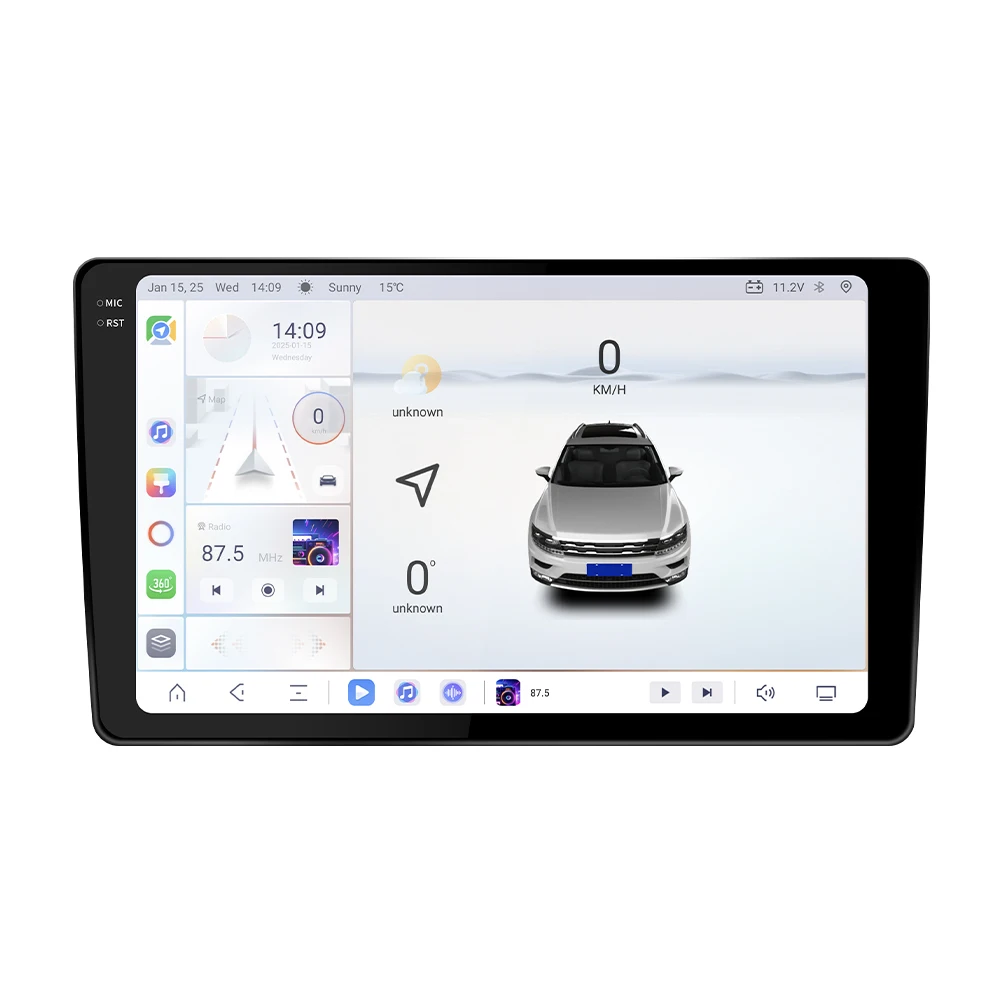 

STLFTS20 UIS7870SC 9 Inch 10 Inch Universal Car Player Auto Radio Android 13 GPS Navigation Multimedia with DSP 128gb 256GB 1280