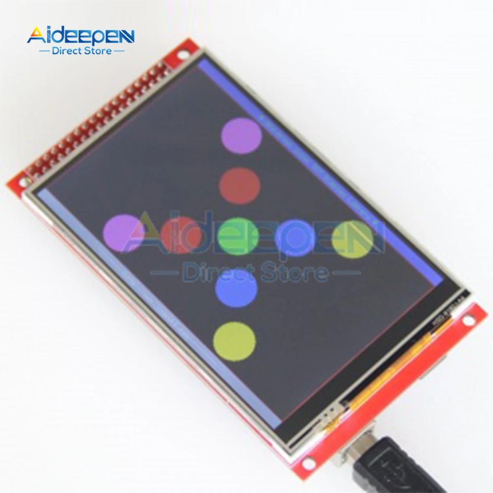 4.0 inch IPS Lcd-scherm Module 800*480 TFT RGB Kleur Touch Display NT35510 Driver Chip Voor Arduino Mega2560 STM32
