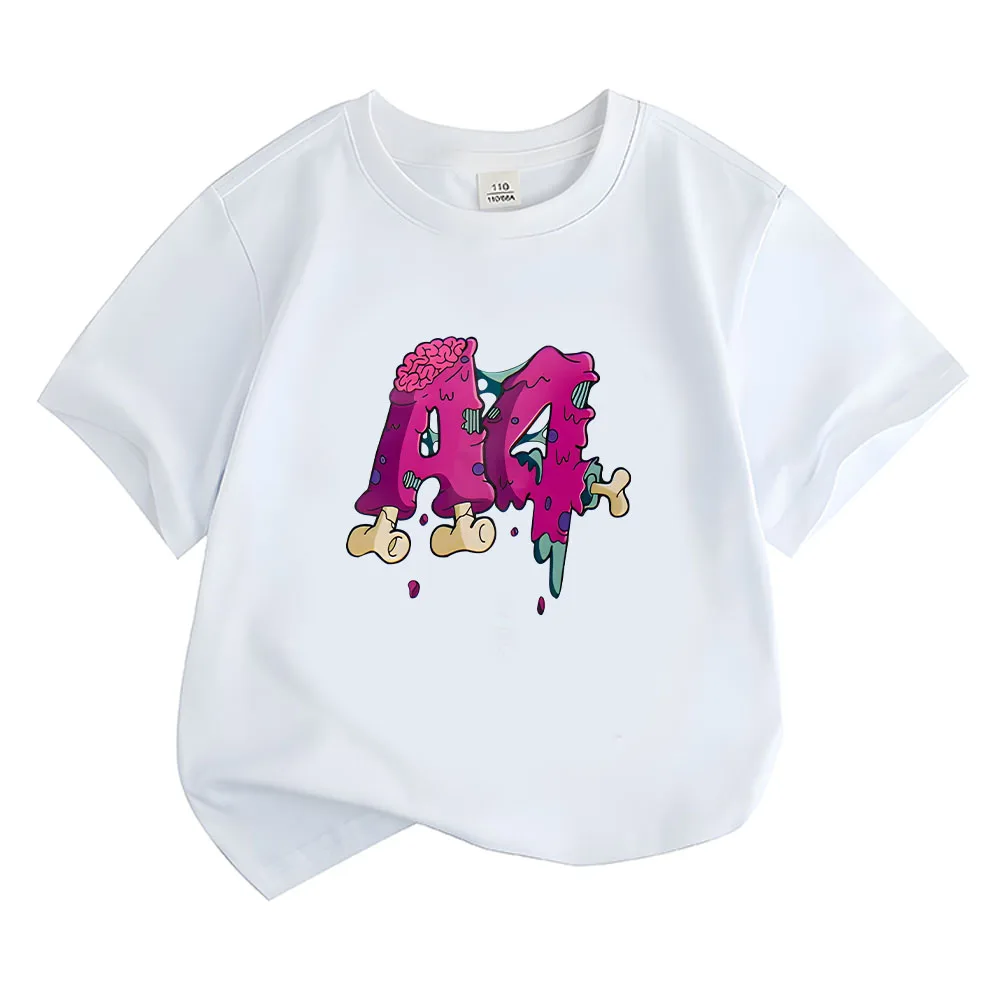 Влад Бумага А4 New T-shirt Cotton Anime Tee-shirt for Boys/girl Tops Merch A4 T-shirt Pride Tshirt Kawaii Short Graphic Printing