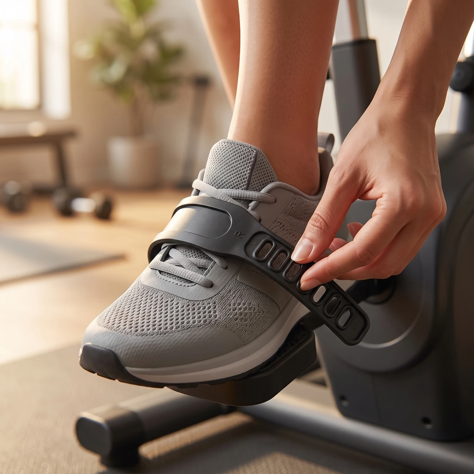 สายรัดสำหรับแป้นเหยียบจักรยานอ - Home Gym Installation บทวิจารณ์และราคา