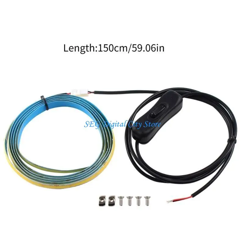 U75B طابعة LED LED 24V 1500 مم الجانبين مزدوج شرائح شريط الضوء المدمجة ل 2020V الأخاديد ملحقات الطابعة ثلاثية الأبعاد #6