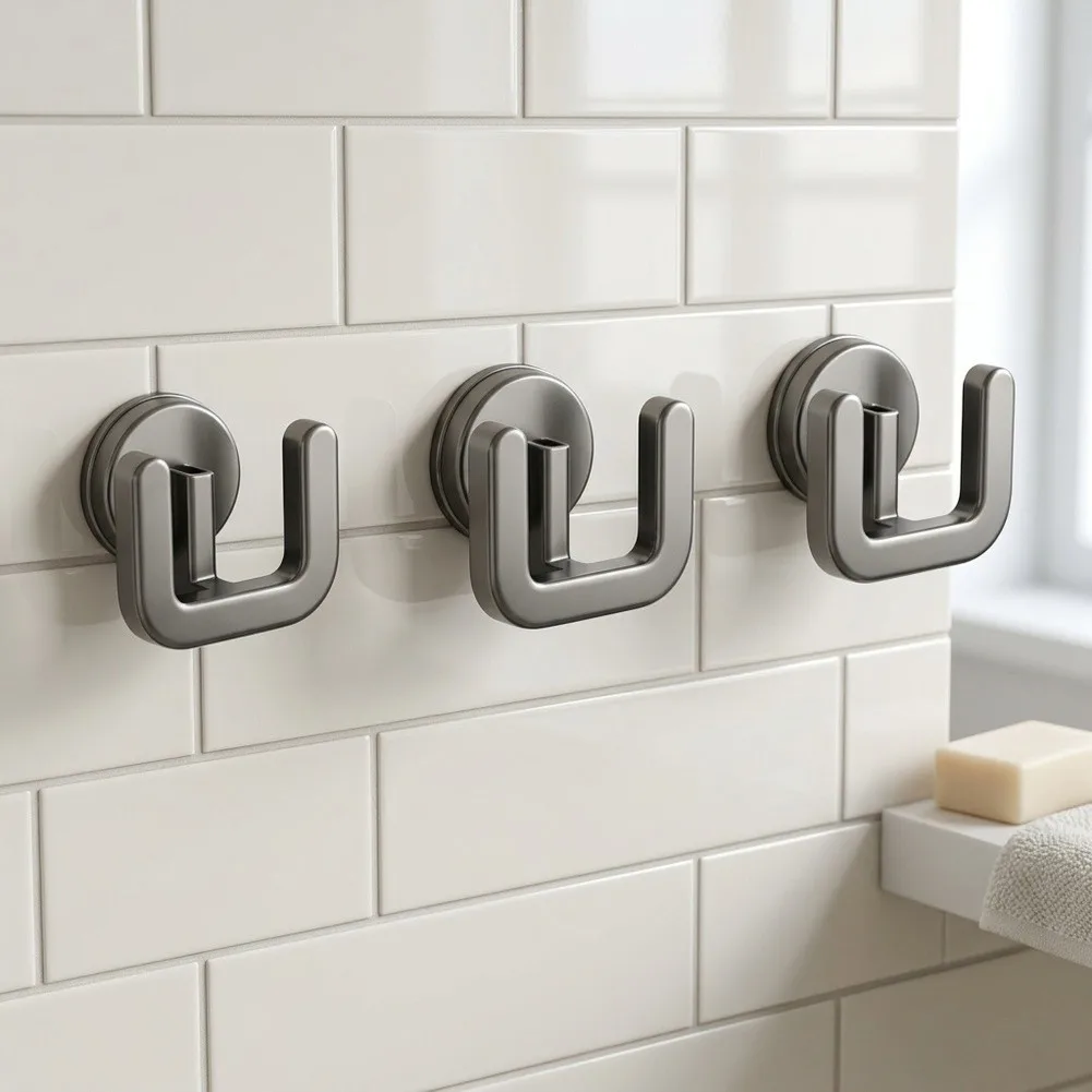 Slipper Drainer Rack with Suction Cup Base for Bathroom Balcony and Bedroom Use Optimizes Vertical Storage Space