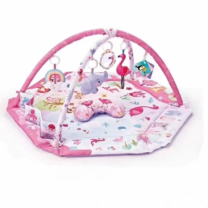 教育フィットネスフレーム キッズアクティビティマット ジム ベビーおもちゃ 子供用プレイマット ラック クロールブランケット 幼児用プレイラグ ギフト