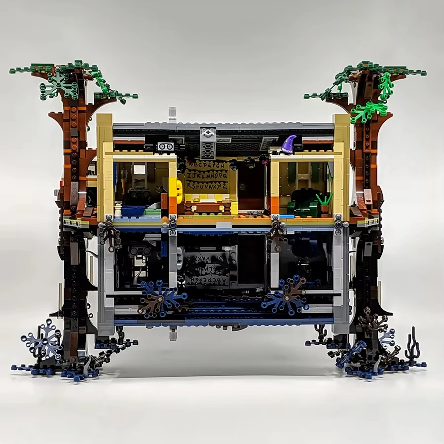 Nieuw product Vreemd verhaal rondom de onderstebovenwereld, moeilijk te monteren horrormodel jongen 75810 bouwsteenspeelgoed