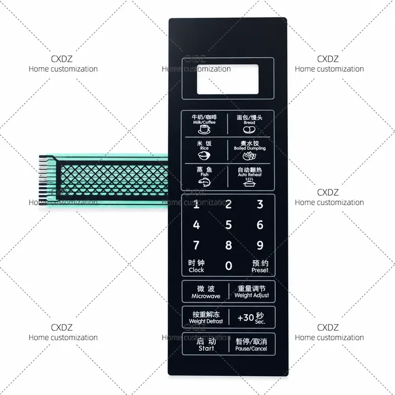 Microwave Oven Control Panel P70F20CL-DG B0 BO Membrane Switch Button Touch Keypad Replacement Part