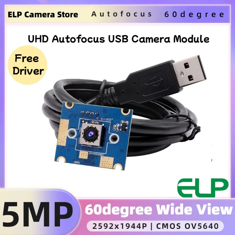 Elp 5MP Autofocus M…