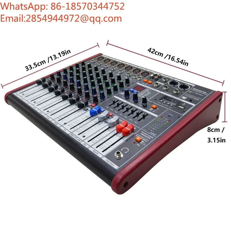 Mixer Stage Performance Microphone Recording Wedding USB Bluetooth