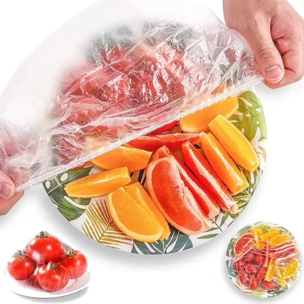 Hurtownia jednorazowych owoców spożywczych Saver Elastyczne torby do przechowywania resztek Plastikowe torby do pakowania żywności Organizer kuchenny Folia samoprzylepna — zdjęcie 3