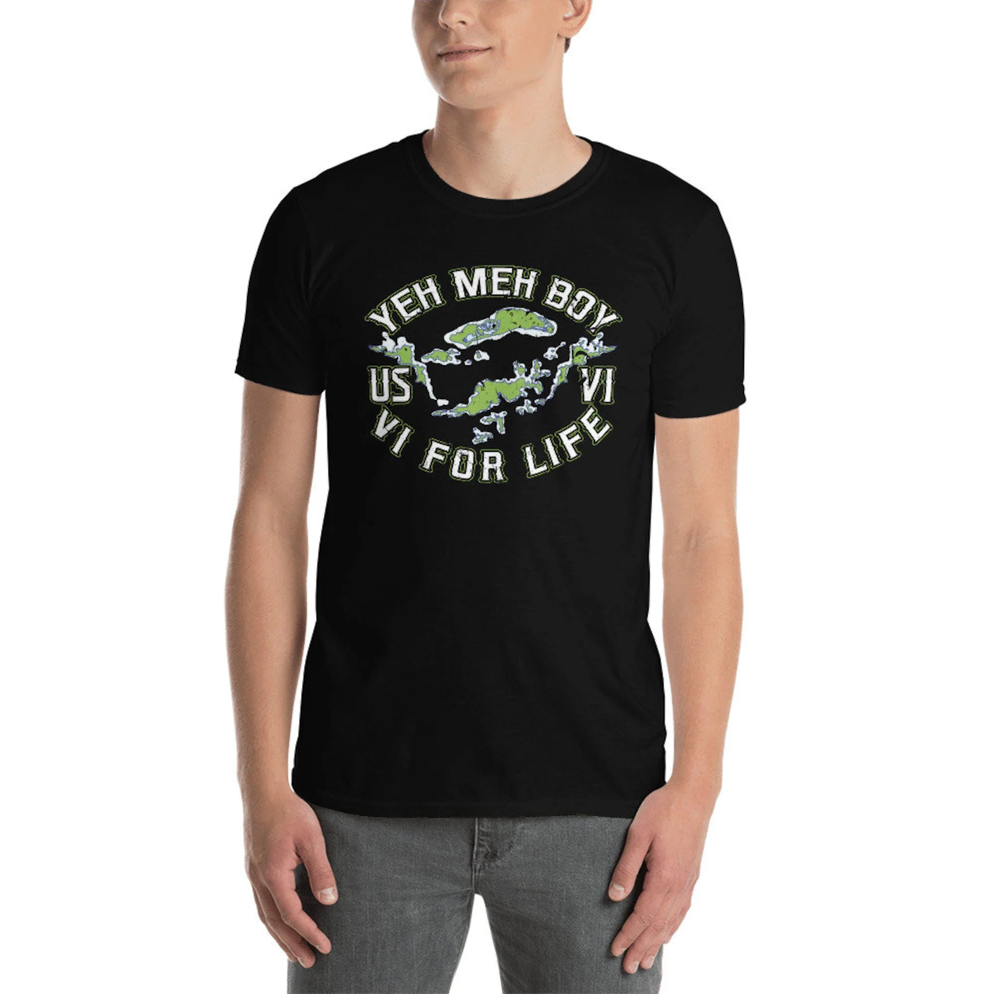 Virgin Islands Yeh Meh Boy VI For Life Unisex T-Shirt