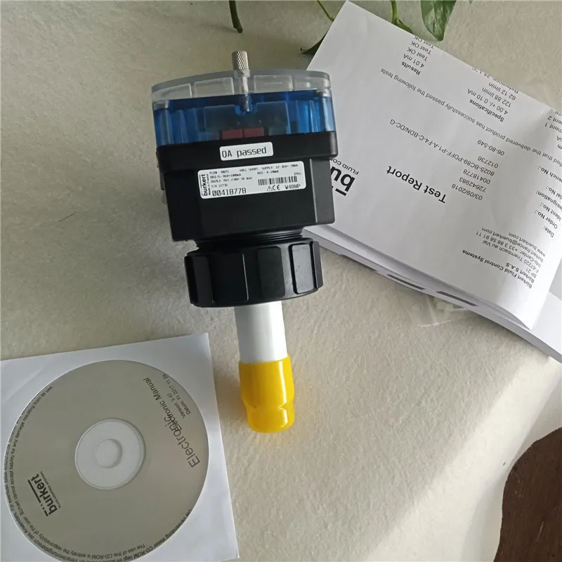 Burkert8025 Plug-in Flowmeter 00418762 12-36V 4-20mA Baode