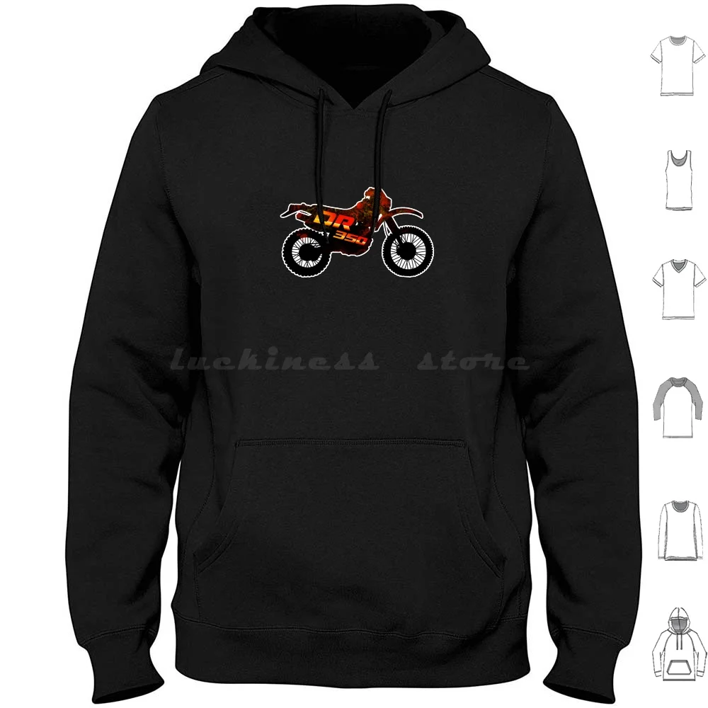 Dr350 Hoodies Long Sleeve Motorcycle Bike Motorbike Sport Bike Dynojet Jd Jetting Japanese Bike Yoshimura Laser Dr350