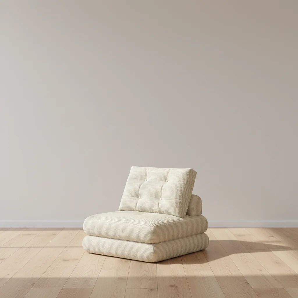 #Vacuum Compressed Bean Bag Sofa in Box Folding Design Sponge Filled Easy Transport Apartment Living Solution