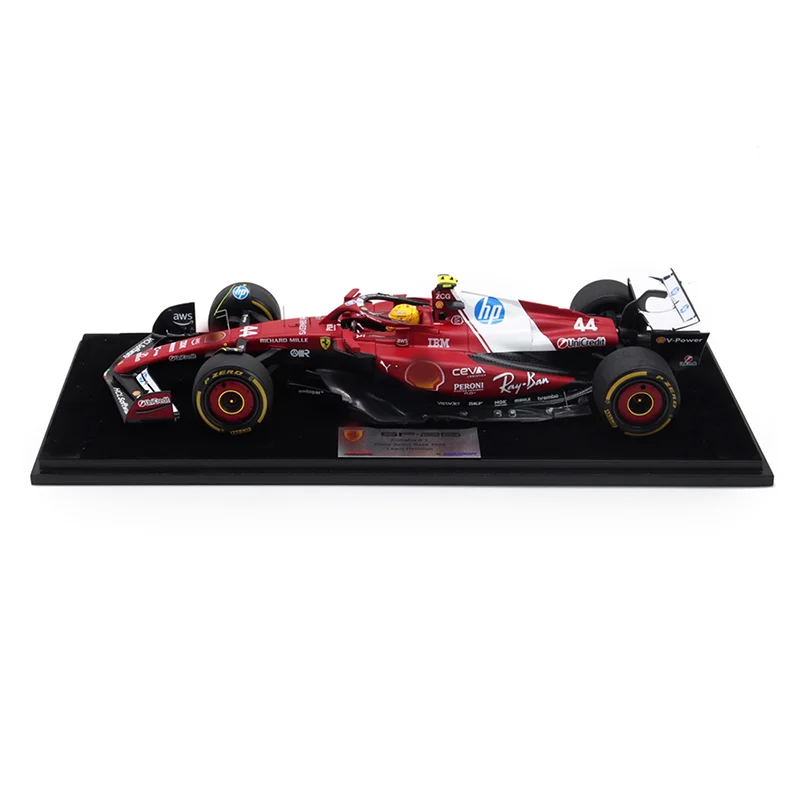 New In Stock Looksmart 1:18 2025 F1 Model Sf-25 Hamilton 44 Simulation Resin Miniature Car Model Customized Toys Gifts Ornaments