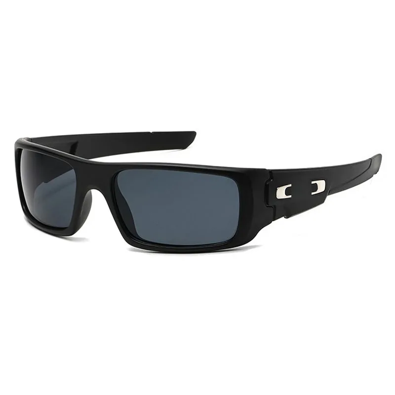 Gradient colored lenses, square, fashionable, UV resistant sunglasses, retro, windproof, sand proof, outdoor sports driving, fis