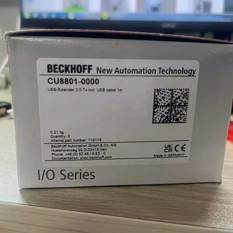 

Free Shipping Original New BECKHOFF Extended Launch Box CU8801-0000 Hot Sale