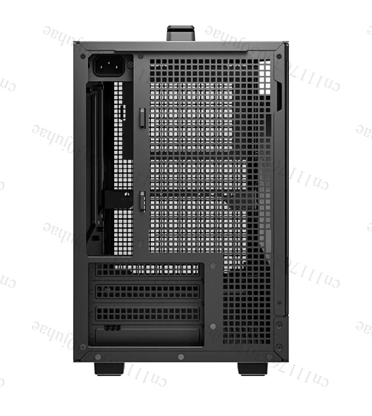 CH160 Small Case ITX Side Through-mesh Handle Case Long Graphics Card ATX Power Supply Type-C