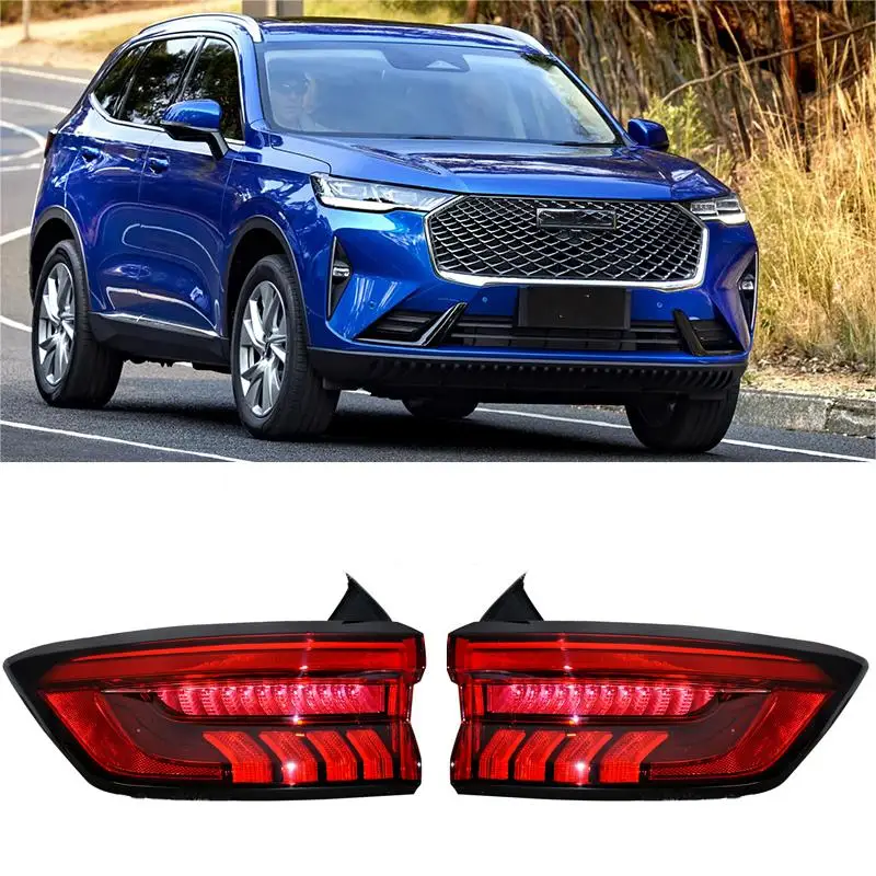 

For Great Wall Haval H6 2021 Auto Accessories Car Rear Tail Light Turn Signal Fog Lamp Reflector Warning Brake Taillamp Assembly