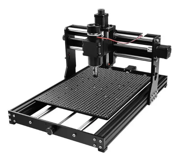 Small fully automatic CNC milling machine for high-precision DIY woodworking relief laser engraving