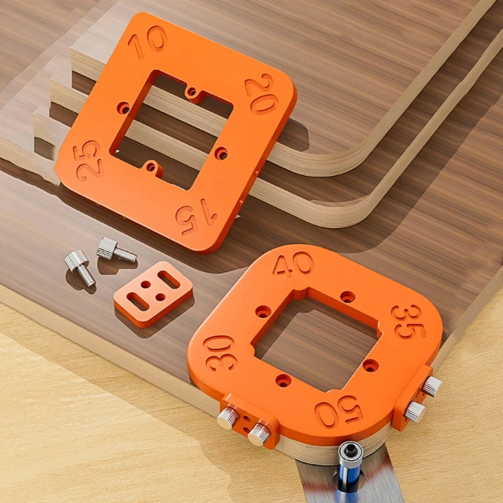 4-in-1 Router Corner Radius Templates Jig Holzbearbeitung Router Corner Radius Templates Jig Arc Angle Corner Template Handwerkzeuge