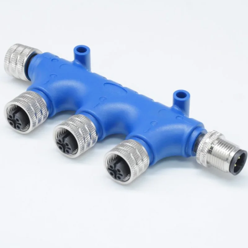 Outdoor NMEA 2000 5-pins connector voor marinejacht Gebruik Waterdicht IP68 3-weg T-type 3 4 5 6 7 8-poorts schepenconnector 4A 250V-stekker