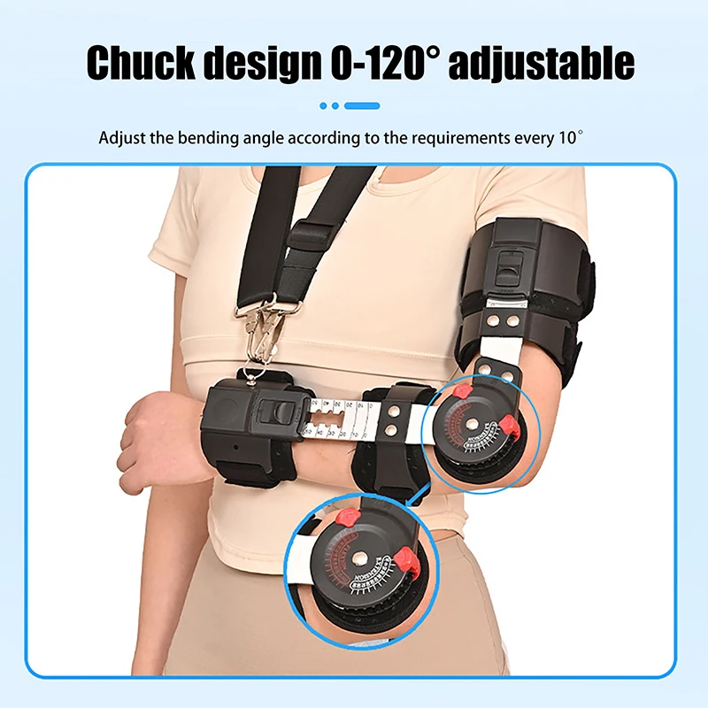 Attelle de Fixation de l'articulation du coude, 1 pièce, écharpe de bras d'épaule articulée pour attelles de soutien, orthèse