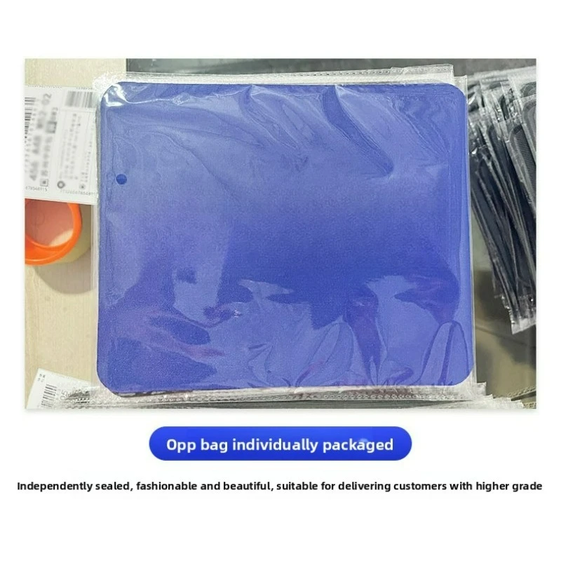 Podkładka pod mysz Gradient ultra-thick, duża czarno-różowa, minimalistyczny styl Morandi gamingowa biurowa podkładka pod klawiaturę na biurko
