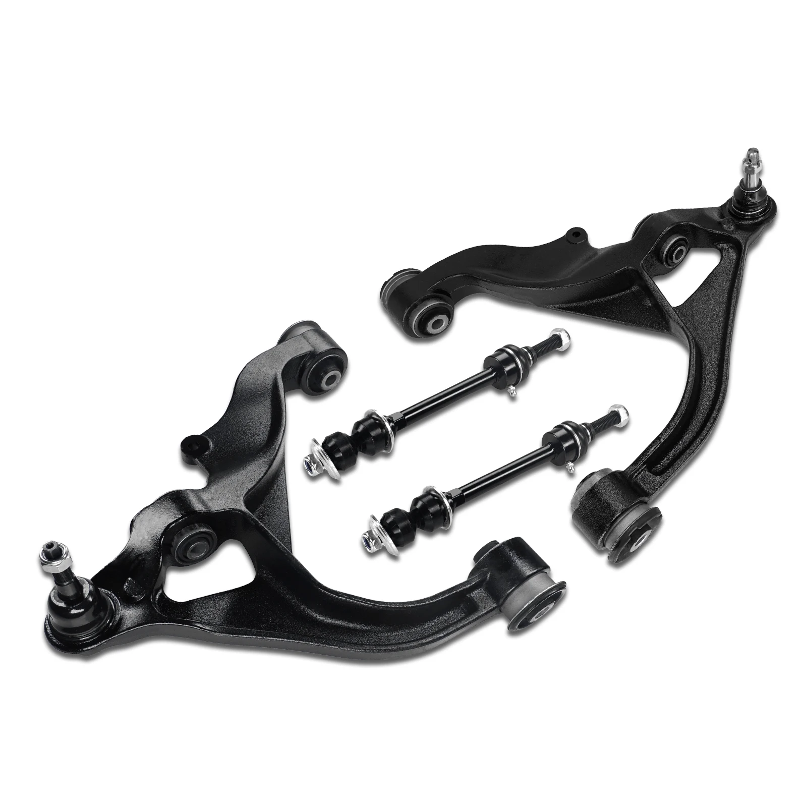 

TOPICKSAP 4pcs Front Lower Control Arm w/Ball Joint Sway Bar End Link Suspension Kit for 06-20 DODGE RAM 1500 4WD K621602 K64150