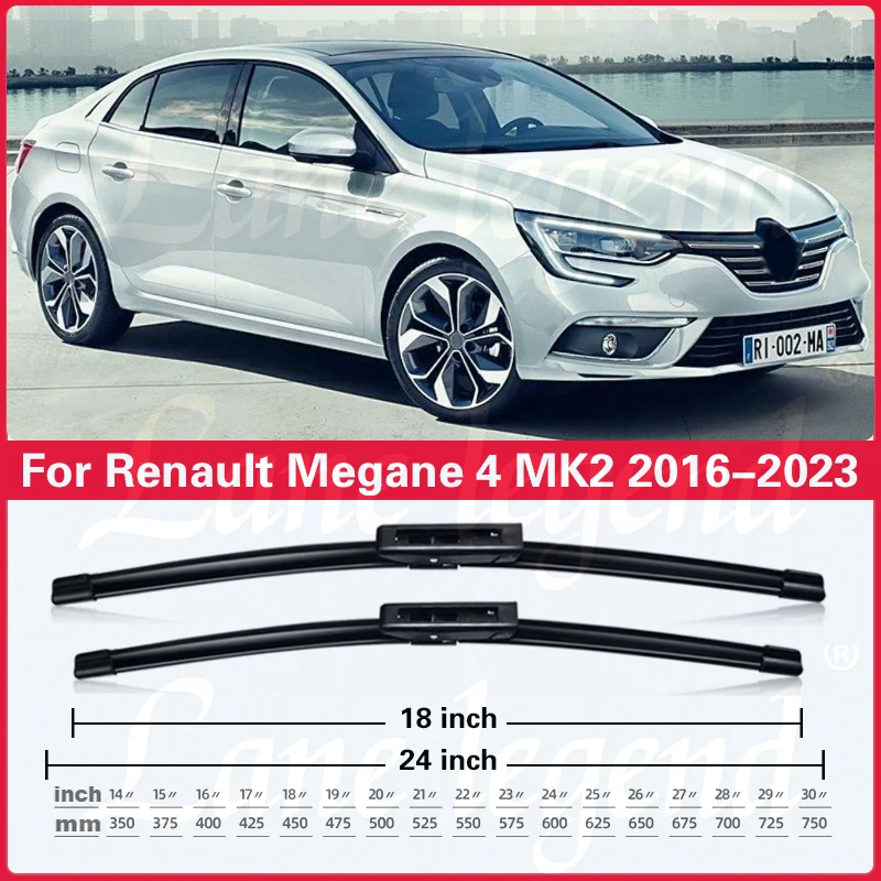 Car Wiper Blade Blades For Renault Megane 4 MK2 2016 - 2023 24\