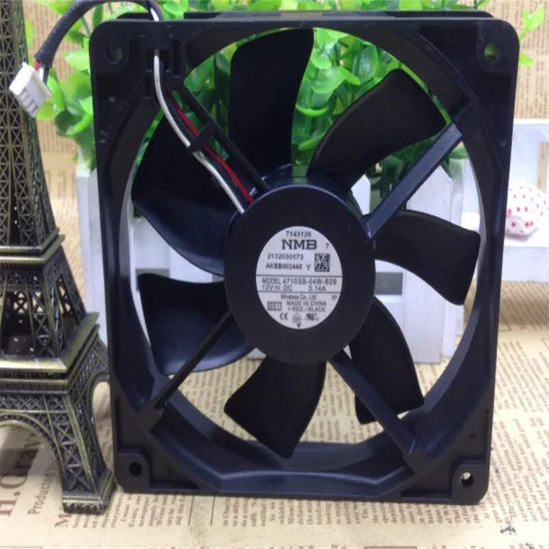 

Wholesale: original NMB 4710SB-04W-B29 12V 0.14A 12cm12025 3-wire silent cooling fan