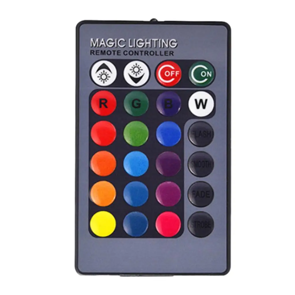 The Remote Control Fits The Color Changing Bulb with 5 Brightness