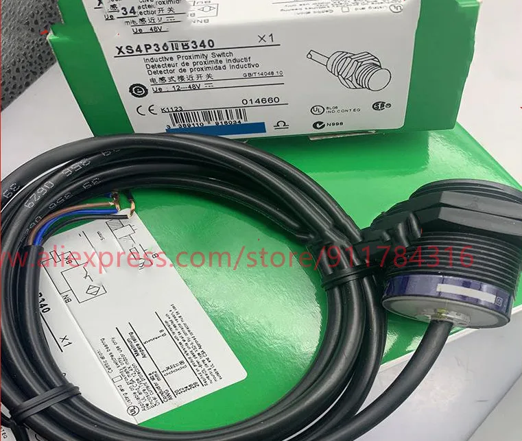 2pcs New High quality schneider inductive proximity switch XS4P30NA340 XS4P30PB340 XS4P30NB340