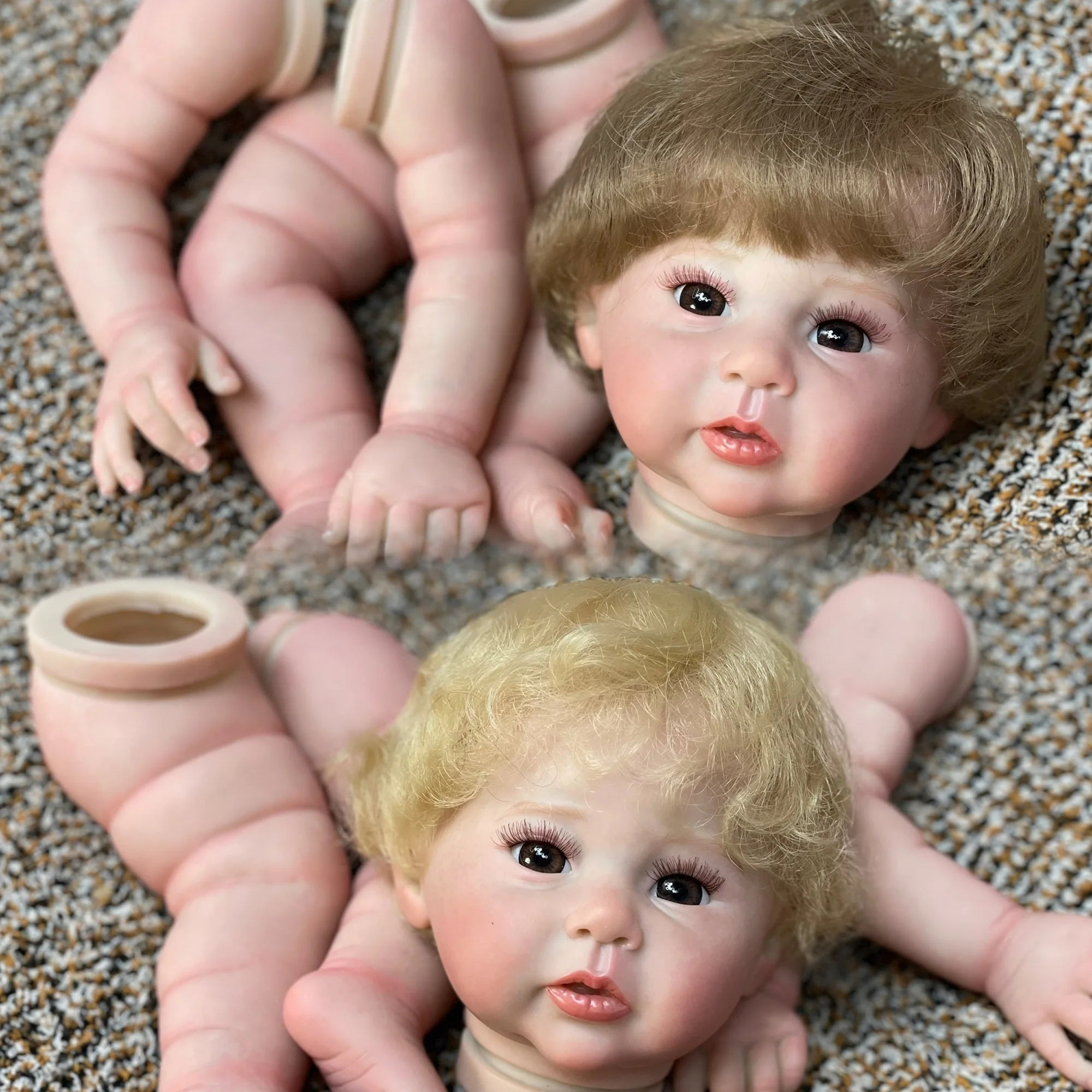 

Кукла-реборн с открытыми глазами, 18-20 дюймов