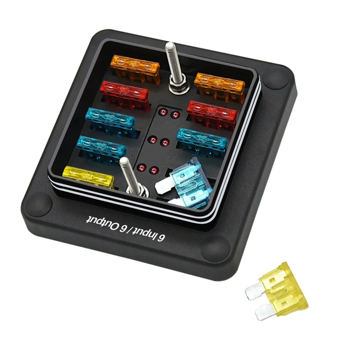 update-6-way-power-distribution-box-for-car-boat-marine-trike-with-led-warning-lamp